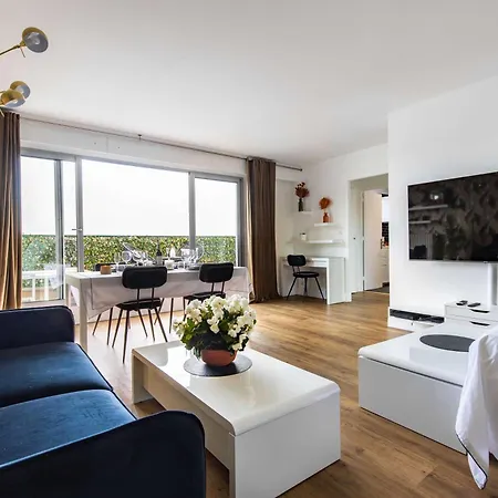 Charming Duplex - 1br-4p - Eiffel Tower View باريس