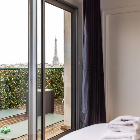 شقة Charming Duplex - 1br-4p - Eiffel Tower View